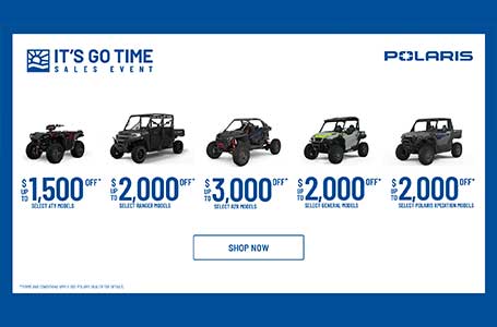 It's Go Time Sales Event Lead Offer - No Financing