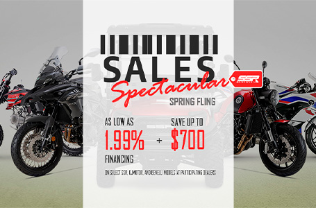 SSR Motorsports - Sales Spectacular