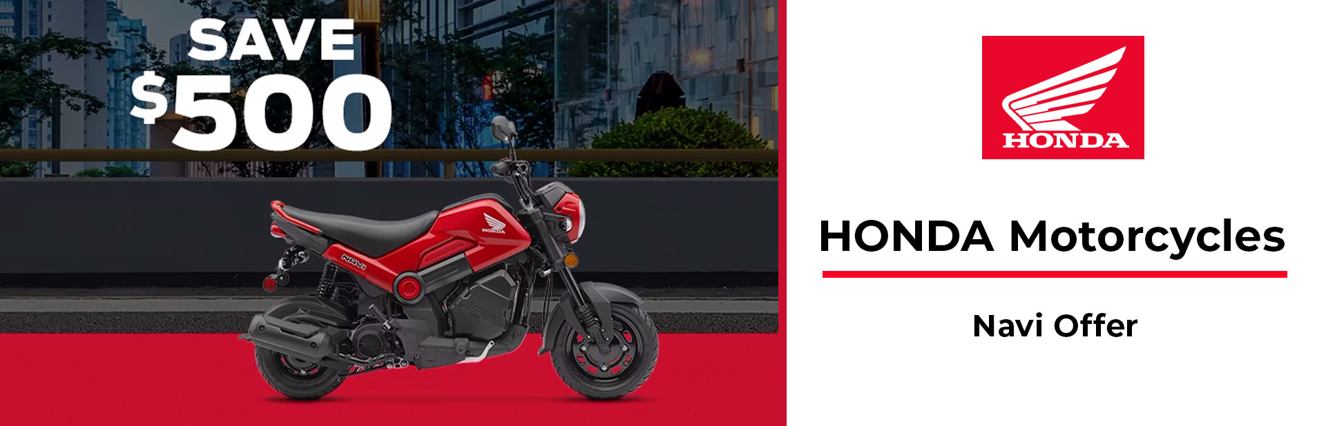 Honda: 2022 Navi Offer