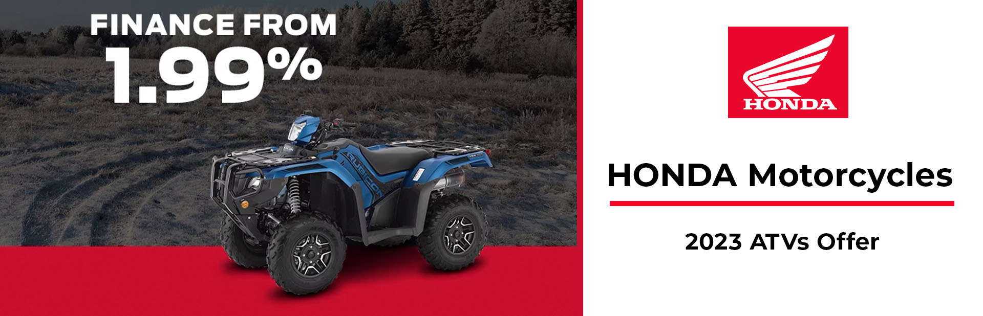 Honda: 2023 ATVs Offer