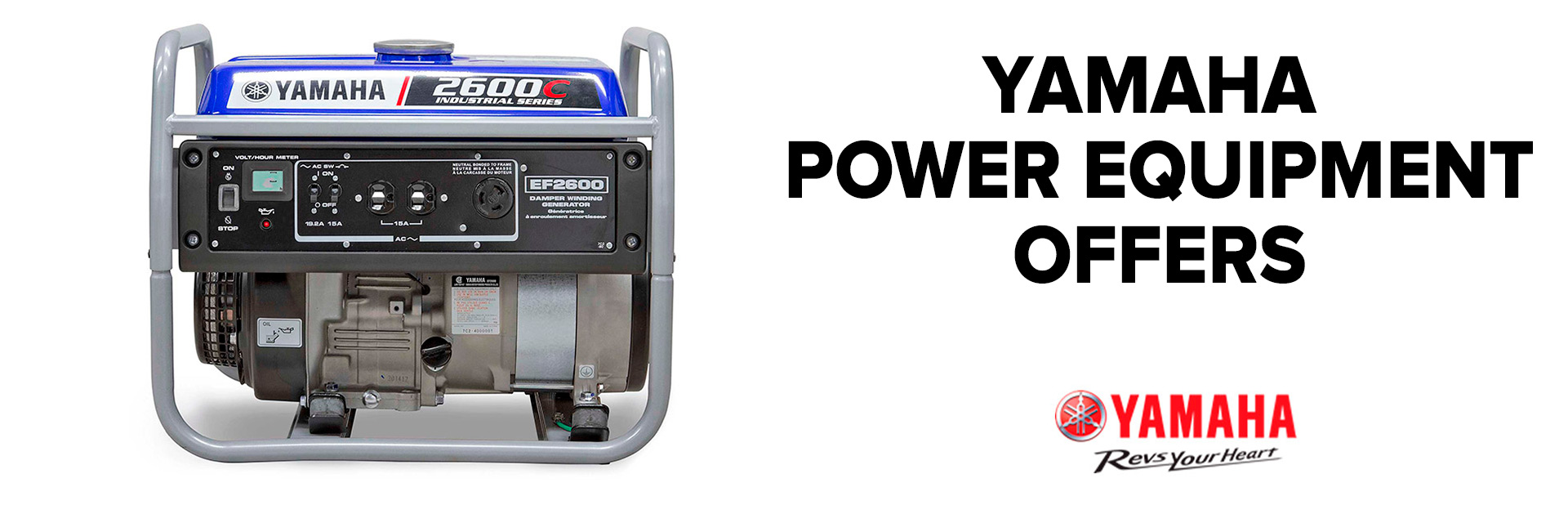 Yamaha Power Equipment Offers