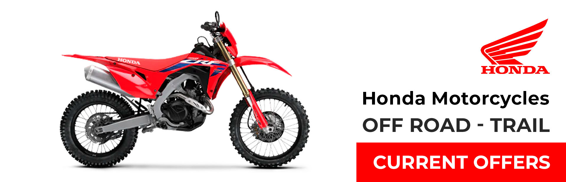 Honda dirt bike online finance