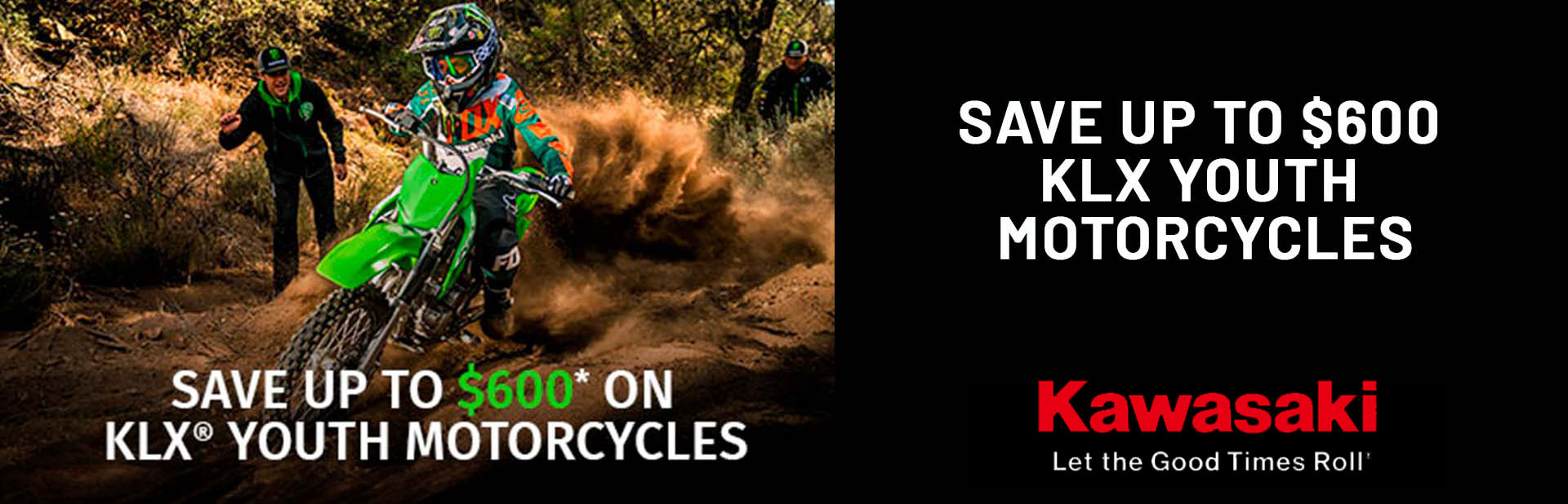 Dirt best sale bike promotions