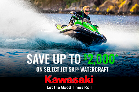 Save Up To $2,000* On Select Jet Ski® Watercraft