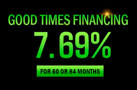 Good Times Financing Options - 7.69%