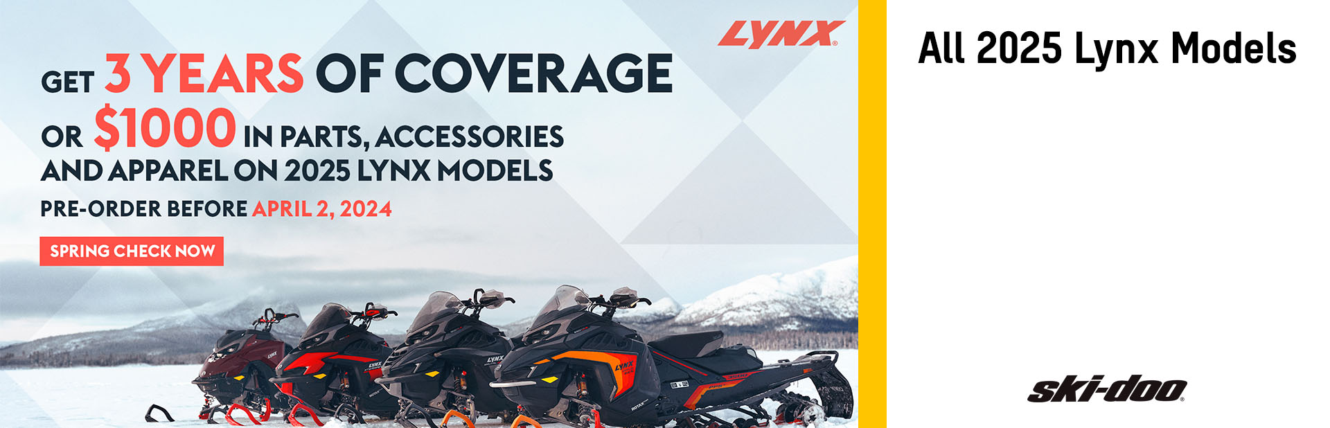 All 2025 Lynx Models
