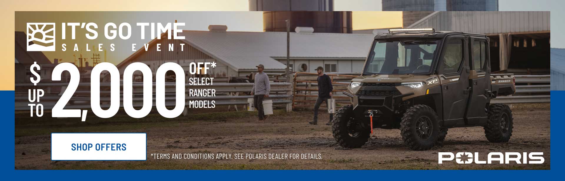 It's Go Time Sales Event - RANGER