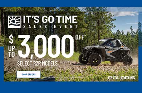 It's Go Time Sales Event - RZR