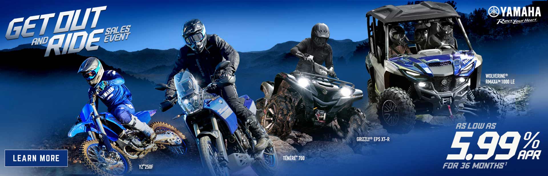 Get Out And Ride Sales Event