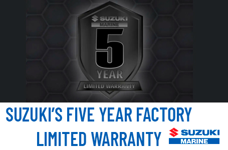 Suzuki’s Five Year Factory Limited Warranty