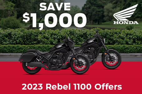 Honda: 2023 Rebel 1100 Offer