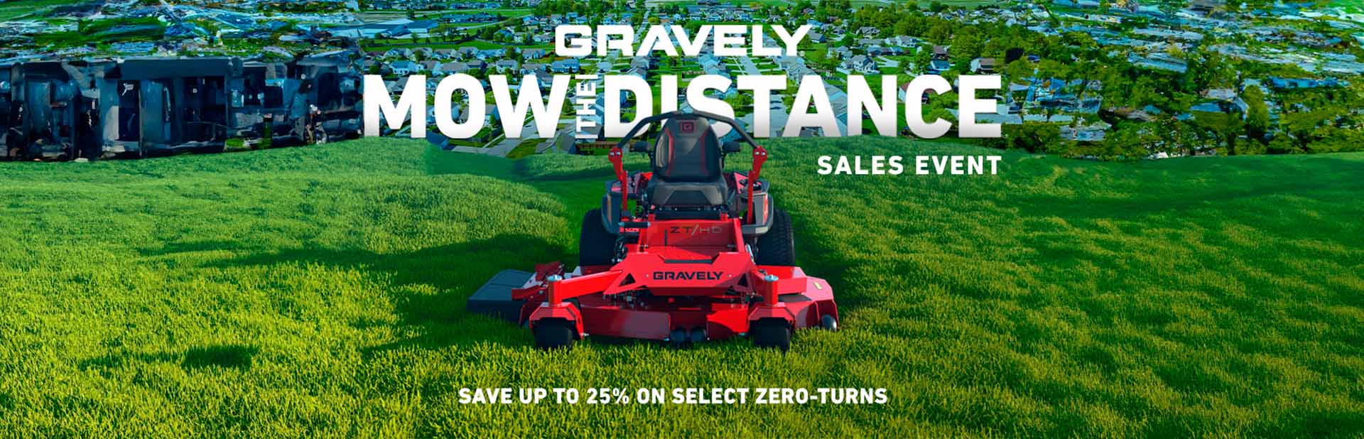 MOW THE DISTANCE SALES EVENT