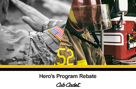 Hero's Program Rebate