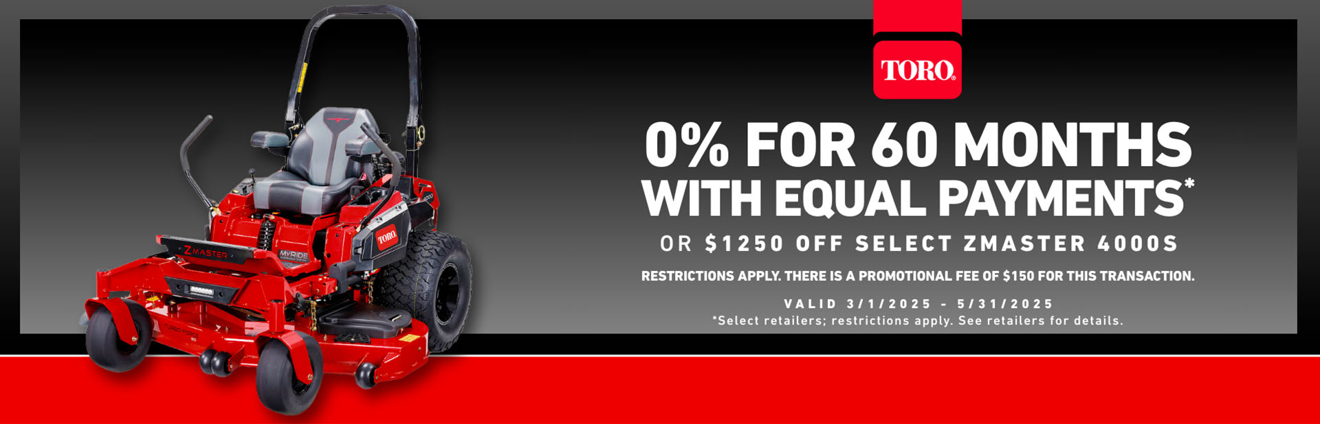 0% for 60 Months
