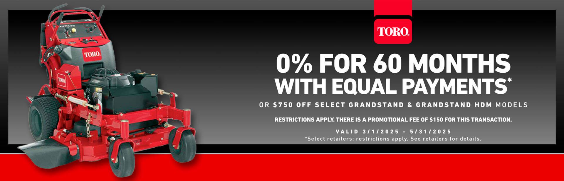 0% for 60 Months