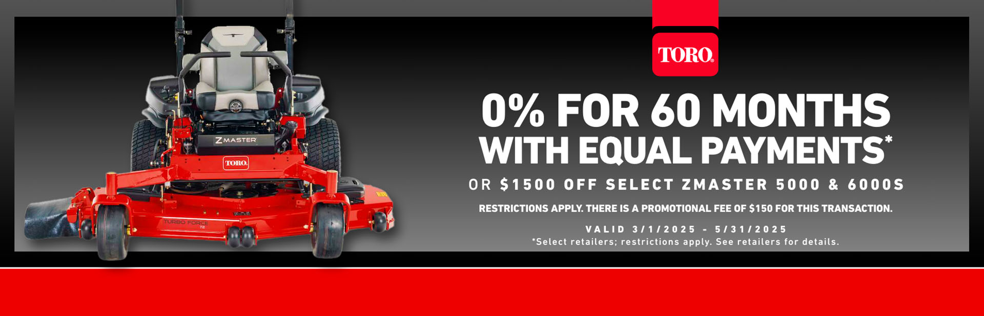 0% for 60 Months
