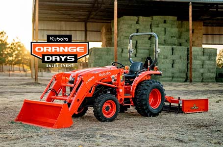 Kubota L Series Tractor - Orange Days