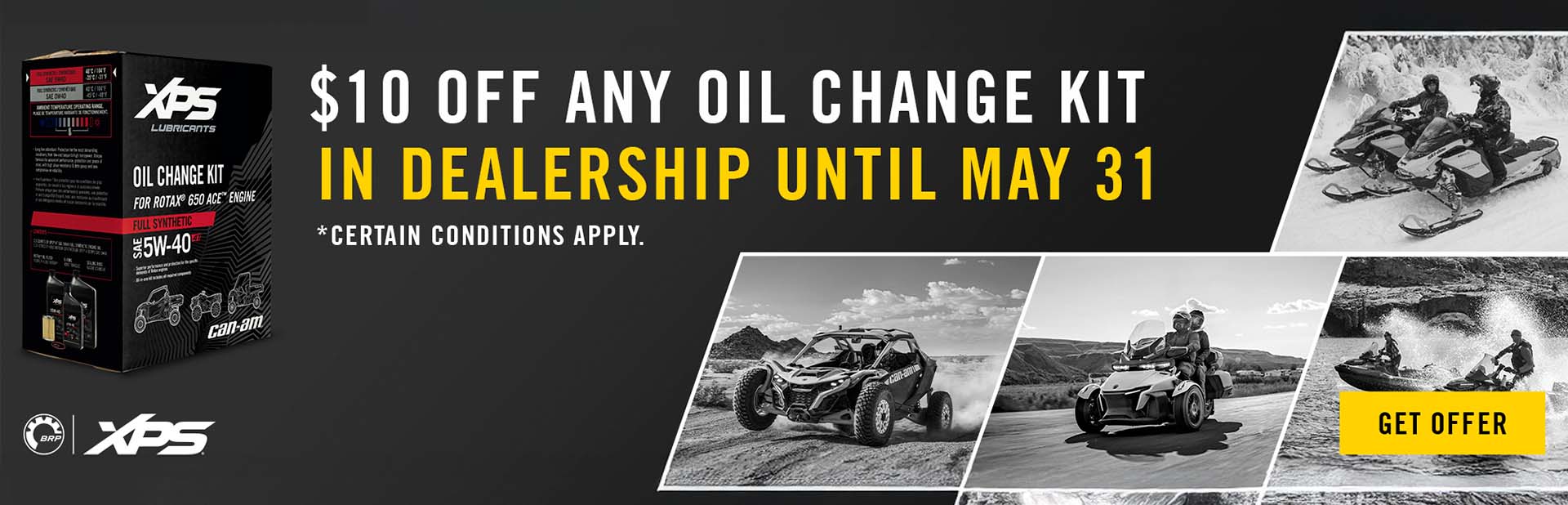 Receive 10$ Off Any XPS Oil Change Kit