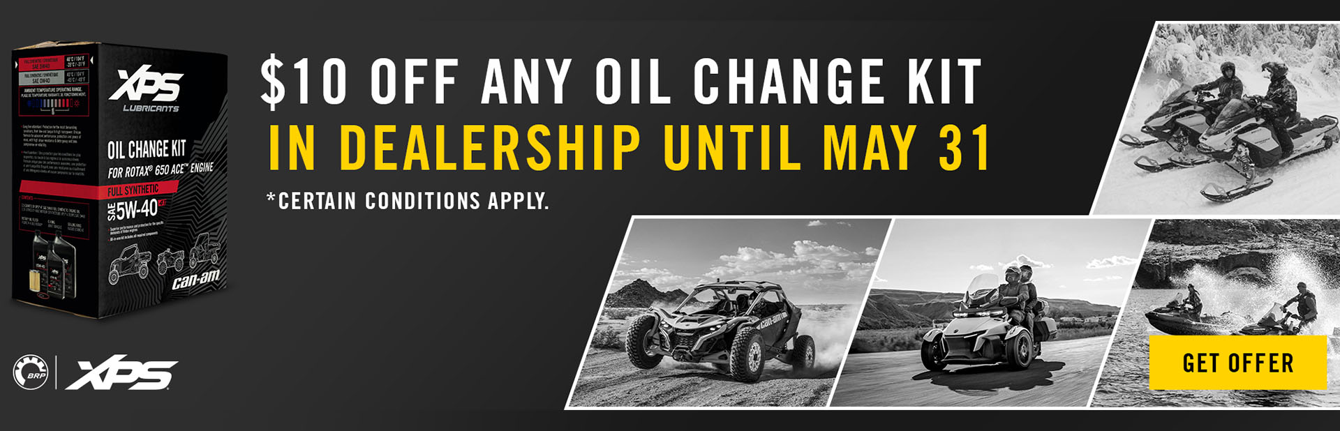 Receive 10$ Off Any XPS Oil Change Kit