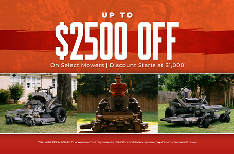 Spring Mowers Promotion