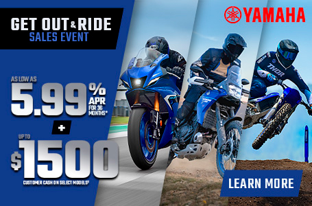 Get Out & Ride Sales Event: Motorcycle