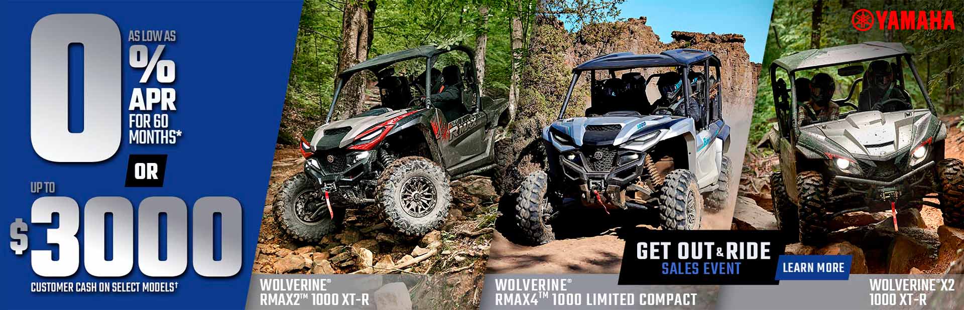 Get Out & Ride Sales Event: SXS