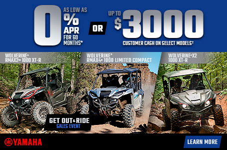 Get Out & Ride Sales Event: SXS