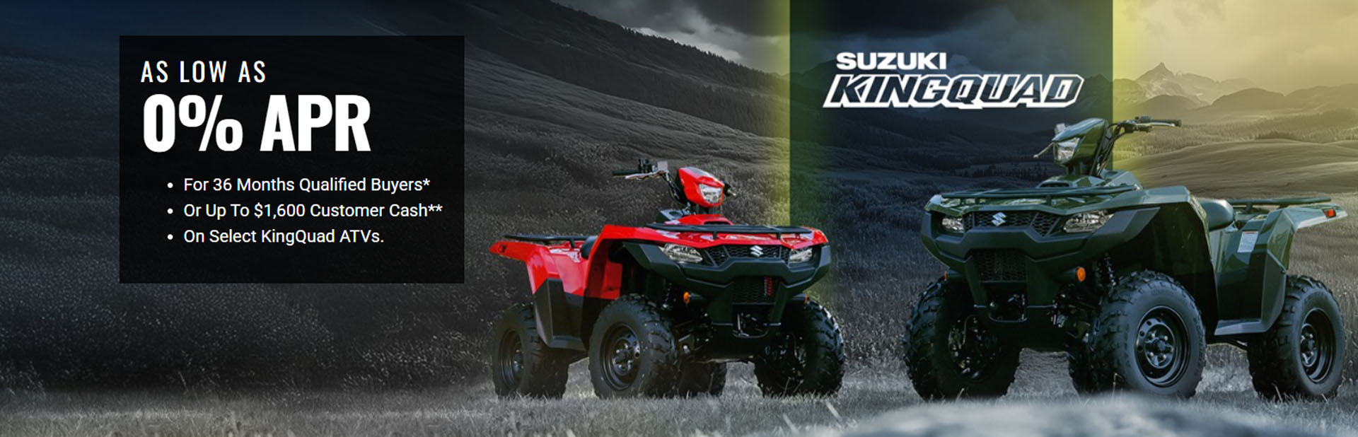 As low as 0% APR
