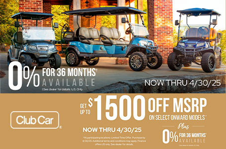 Club Car Onward To Savings