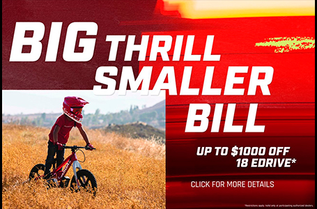 BIG THRILL, SMALLER BILL