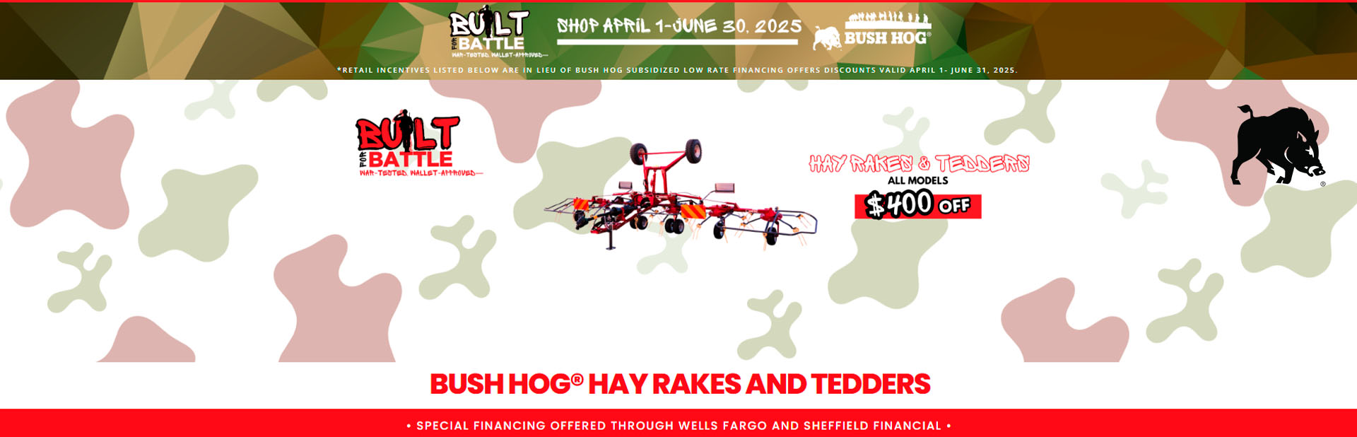 HAY RAKES & TEDDERS