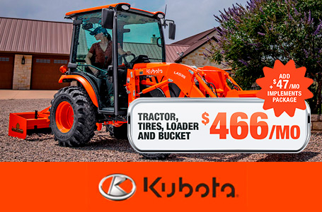 LX2620 Cab Compact Tractor