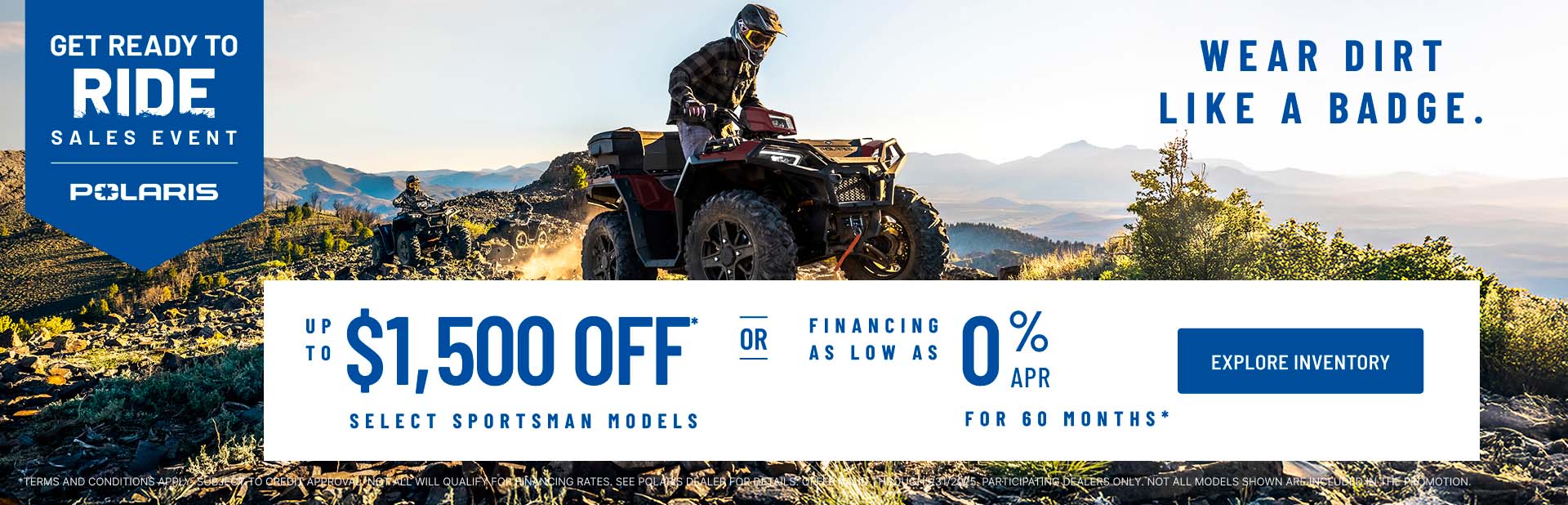 Get Ready to Ride Sales Event