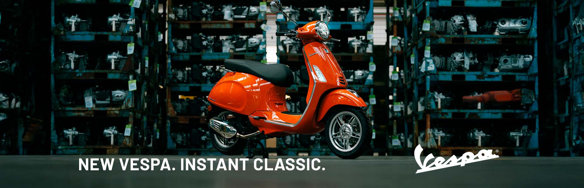 NEW VESPA, INSTANT CLASSIC