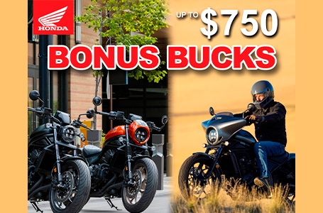 $750 Bonus Bucks