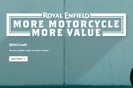 More Motorcycle, More Value Sales Event