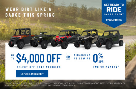 Get Ready to Ride Sales Event