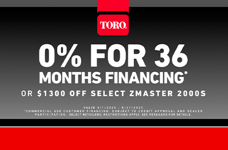 SPRING SALES EVENT PROMOTIONS $1,300 CAD off Z Master 2000 OR “0% for 36 months via Meridian”