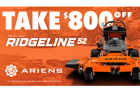 Save $800 on Ariens® RIDGELINE™