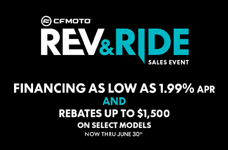 Rev & Ride Sales Event