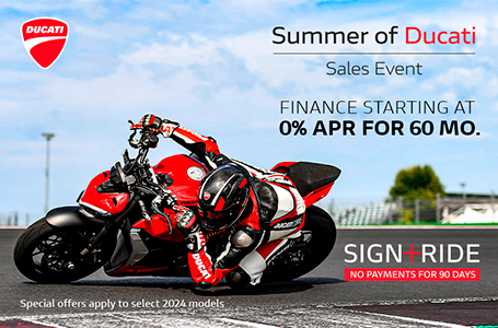 Summer of Ducati Sales Event