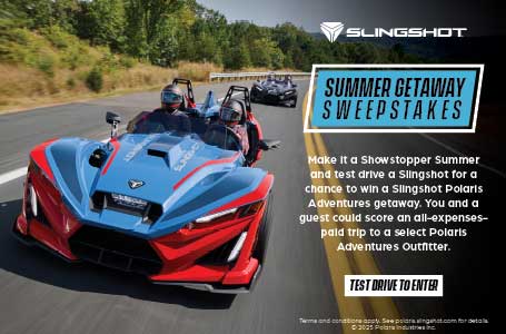 Slingshot Summer Getaway Sweepstakes