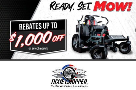 Ready. Set. Mow