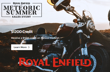 Royal Enfield More Motorcycle, More Value Sales Event