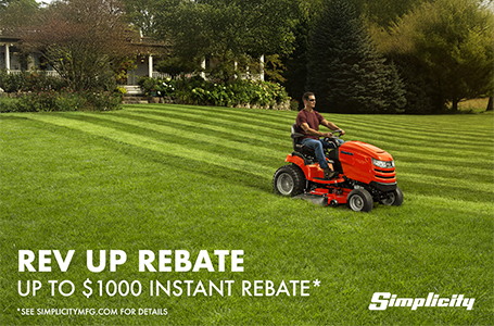 Simplicity is excited to offer a limited-time Rev Up Rebate instant rebate offer.