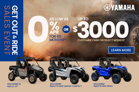 Get Out & Ride Sales Event: SXS