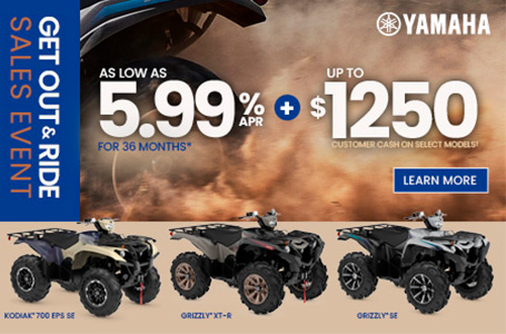 Get Out & Ride Sales Event: ATV