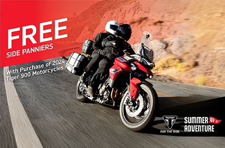 TRIUMPH “SUMMER OF ADVENTURE” SALES EVENT