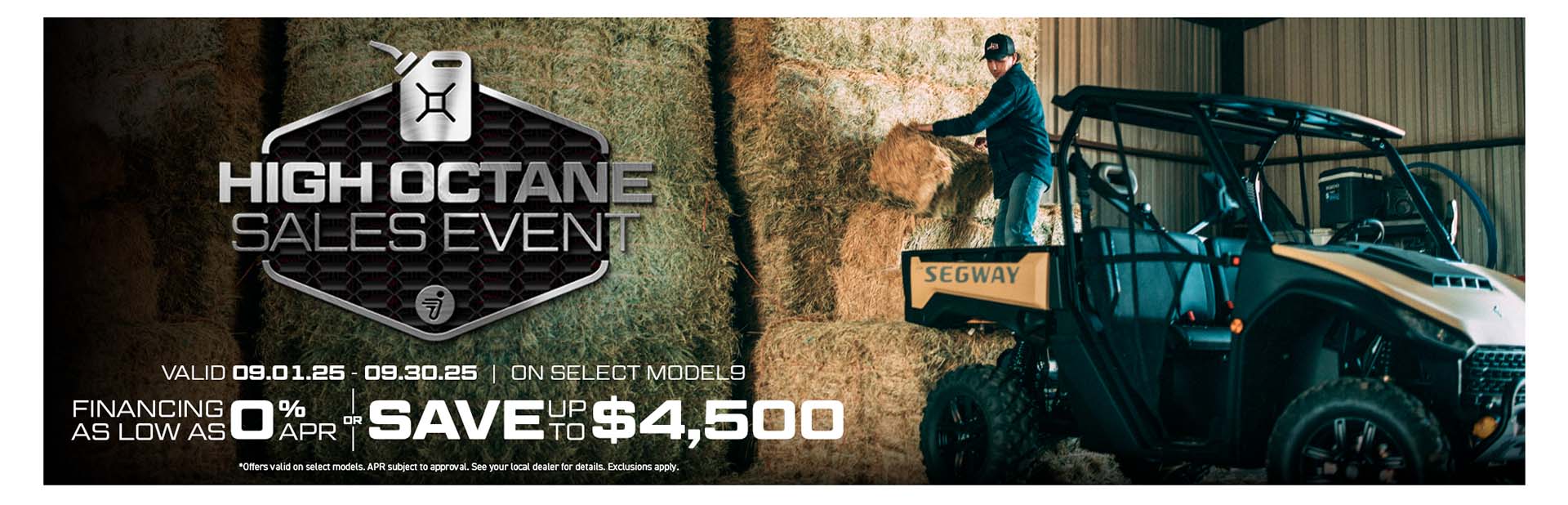 Utility High Octane Sales Event