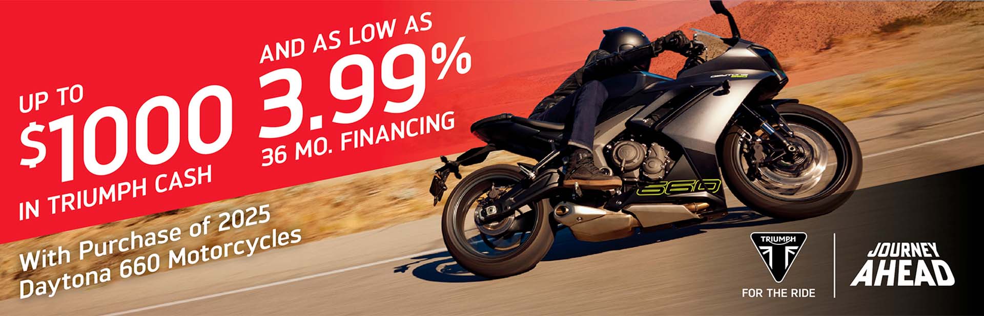 “JOURNEY AHEAD” SALES EVENT